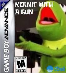 Kermit With A Gun By Ericsonic18 On Deviantart