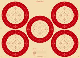 Click on image to download each uk 22 benchrest target as a.png file. Printed Targets Competition Class Gowans Son Printers