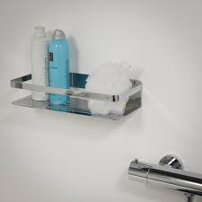 Symple Stuff Metal Wall Mounted Shower Caddy Wayfair Co Uk Shower Caddy Shower Accessories Hanging Shower Caddy