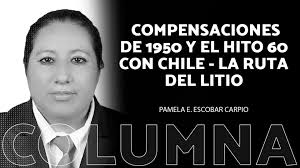Las compensaciones de 1950 y el hito 60 con Chile