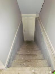 Opening Scene Door Ajar At The Bottom Of The Stairs Basement Basement Steps Basement Stairway Attic Design