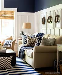 The model sailboat is sturdily propped up with a smooth base bottom to protect you surfaces. Navy Blue And White Decor Novocom Top
