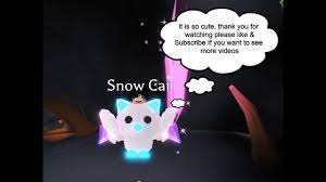 What Is Mega Neon Snow Cat Worth Adopt Me Roblox Adoption Neon Cat My Roblox