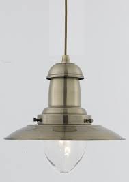 Searchlight 4301ab Large Fisherman Pendant Ceiling Light Antique Brass From Lights 4 Living Ceiling Pendant Lights Brass Pendant Lamp Brass Pendant Light
