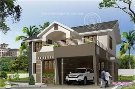 4 Bedroom Indian House With Sloping Roofs And Open Terrace House Elevation Designed By Biya Creati Kerala House Design House Designs Exterior House Exterior