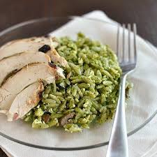 Recipe Orzo Salad With Spinach Pesto Olives Feta Recipe Feta Recipes Orzo Salad Feta