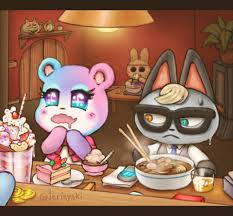 Animal Crossing Judy Raymond And Coco Animal Crossing Fan Art New Animal Crossing Animal Crossing Villagers