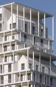 170 Housing Units And Shops By Aires Mateus Vincent Parreira Aavp Architecture Paris France Architecture Minimal Architecture Facade Architecture