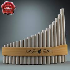 Pan Flute 3d Model Ad Pan Flute Model Pan Flute Flute 3d Model