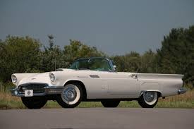 Image result for Colonial White 1957 Thunderbird