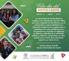 Mensajes para el día del estudiante. Feliz Dia Del Estudiante 2019 Universidad De Narino