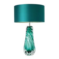 Eichholtz Teal Spiral Lamp Lighting Sweetpea Willow Metal table lamp bases tend to be sturdy and durable.