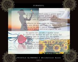 girassol priscila alcantara mensagens musica girassol