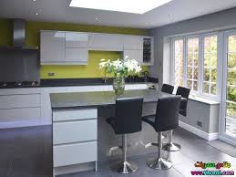 ديكور مطابخ هندية باللون الرمادي عصرية حديثة مميزة وديكوات جديدة