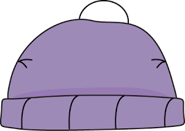 Purple Winter Hat Winter Hats Colors Clipart Hat Clips