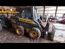 Jul 05, 2020 · connect the chain to the front end loader bucket or the track hoe. How To Change The Bucket On A New Holland 175l Youtube