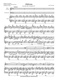 Astor Piazzolla Oblivion Flute Cello Piano Friction Musical Instruments Music Production