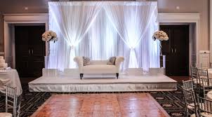 Imperial Decor An Elegant Affair A Marriage Of Elegant Decor And Stunning Venue Wedding Reception Backdrop Luxury Wedding Decor Reception Backdrop
