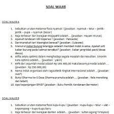 Download Soal Lomba Cerdas Cermat Tingkat Smp