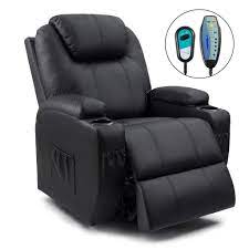 walnew recliner chair power lift massage heating function recliner single living room sofa seat with huge headrest and th sofa seats recliner chair lift chairs