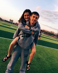 Cute Couple High School Photos Track Photos Football Photos Field Photos High School Couple Hi High School Relationships High School Photos High School Couples