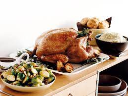 Herb Roasted Turkey With Maple Gravy Food Wine Goes Way Beyond Mere Eatin Herb Roasted Turkey Healthy Thanksgiving Recipes Thanksgiving Recipes Side Dishes
