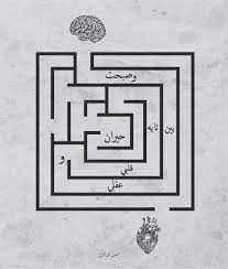 12 likes 0 comments مروان marwanahmed 6 on instagram وصبحت بين عقلي وقلبي تايه تايه حيران أقول لروحي من غلبي إنس geometric tattoo geometric tattoos