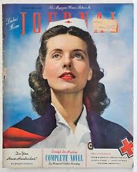 LADIES HOME JOURNAL Mag September 1941 Red Cross Nurse