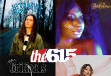 Larkin Poe backstage at Live