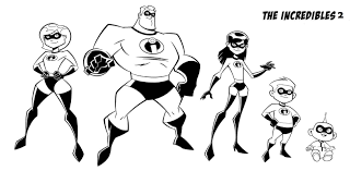 Oh wait that elastigirl's suit, i bet violet's suit tastes like blueberries! Free Printable Incredibles 2 Coloring Pages