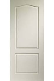 Door with two side panels and top sidelight. Internal Door White Moulded Classique 2 Panel