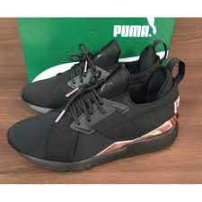 Puma muse metallic rose gold is the #shoegoal of 2018 | girlstyle singapore. Puma Muse Satin Black Rose Gold 03c51a