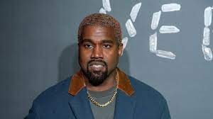 A photo of an event menu with 'kanye west listening party. Kanye West Not Allowed To Retire Says Lawsuit Ents Arts News Sky News