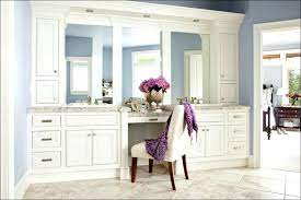 Choosing to use two smaller, perhaps taller mirrors can make the room feel as. Bathroom Vanity Mirror Placement Design Recessed Lighting New Bathrooms Vanity Placement Over Mirror V Schminktisch Modern Ankleide Zimmer Badezimmerwaschtisch
