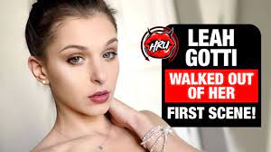 Leah Gotti Walked Out of Her FIRST Scene! - YouTube