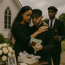BREAKING: Eminem's 47-second silent hug with Rihanna at her father's funeral  speaks louder than words — Tyler, The Creator brings symbolic black candle!