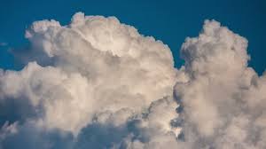 Puffy Fluffy Colored Clouds Summer Blue Stock Footage Video (100%  Royalty-free) 3677251377