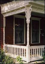 Wrought iron style steel tubular fence kits. Porch Post Columns Wooden Porch Post Porch Pillars