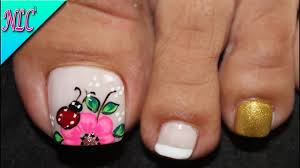 See more of diseños de uñas para pies on facebook. Disenos De Unas Con Flores Sencillas Para Pies