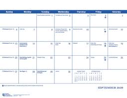 Personalised calendars for your wall with photos, logo or text and special dates. Parish Wall Calendar 2020 2021 16 Months Septem Cokesbury