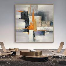 Acrylic Painting Modern Canvas Painting Ideas For Living Room Abstract Painting Gray Nordic Style Original Canvas Acrylic Painting Extra Large Wall Art Pictures For Living Room Frame Painting Abstractos In 2020 Abstract Abstract Canvas Painting Diy Canvas Art