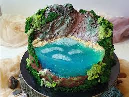 For instance, the easiest way to make an s shaped cake is to begin with a round cake. Stunning Jelly Island Cakes Are The Cake Trend Of 2020