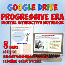 This Progressive Era Digital Interactive Notebook Includes 8 Fully Editable Interactive Pag Interactive Notebooks Digital Interactive Notebook Engaging Lessons