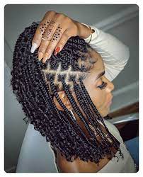 29 Perfect Black Hairstyles Black Hair Style 4 Short Box Braids Hairstyles Bob Braids Hairstyles Goddess Braids Hairstyles