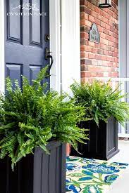 The Easiest Front Porch Planters Ever On Sutton Place Front Porch Planters Front Porch Flowers Front Porch Decorating