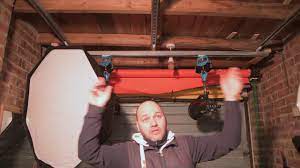 Build Your Own Diy Ceiling Mounted Lighting Rail System For Under 100 Diy Photography Studio Photography Lighting Diy Lighting Ceiling Lights Diy