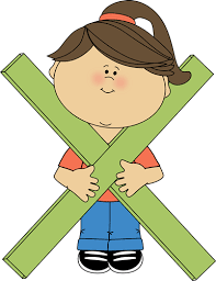 Kid Standing Behind Math Multiplication Symbol Clip Art - Kid Standing Behind Math Multiplication Symbol Vector Image