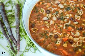 It's super tasty, ultra easy, and there's no weird ingredients in it. Easy Healthy Minestrone Soup Recipe Elizabeth Rider