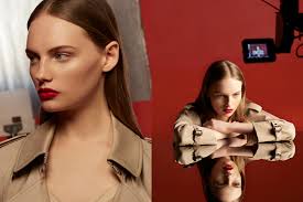 The most beautiful lips! Supermodel Fran Summers personally appears in the  latest campaign for Burberry Kisses! -ZTYLEZ
