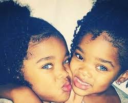 Black And Blue Eyes Behind Blue Eyes The Instagram Twins Who Went Viral Monagiza Cute Black Babies Blue Eyes Cute Twins